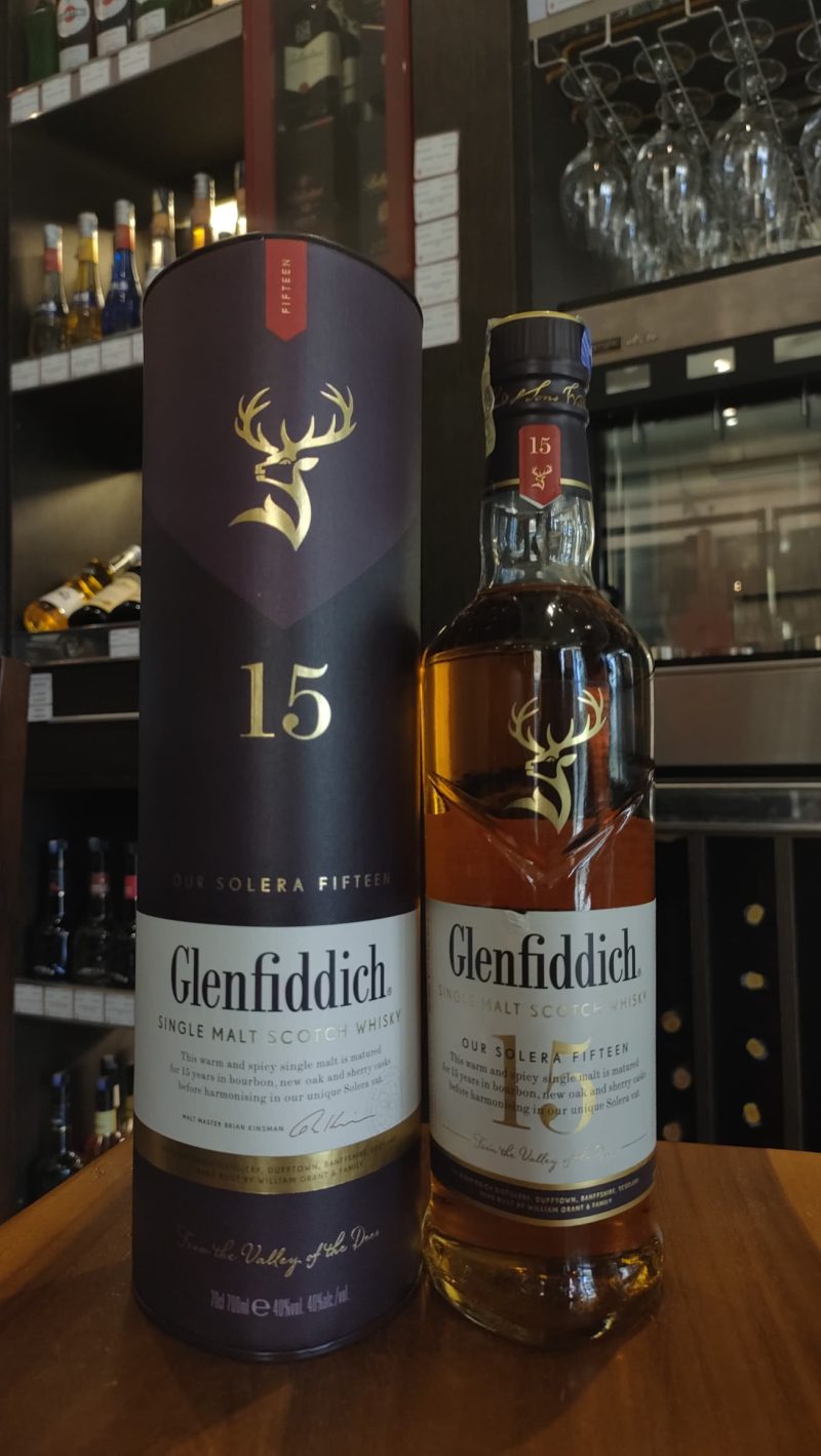 Glenfiddich 15yo Whisky 700ml Gbx