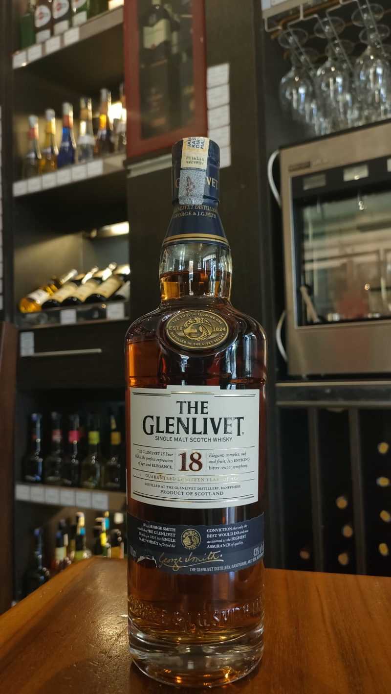 Glenlivet 18yo 700ml + Gb